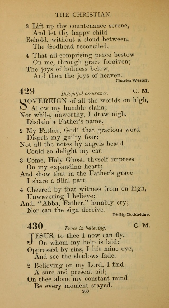 Hymnal of the Methodist Episcopal Church page 260