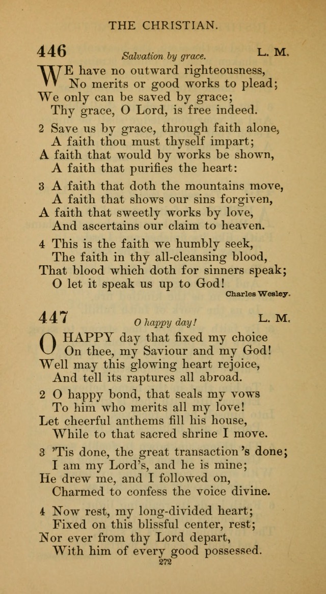 Hymnal of the Methodist Episcopal Church page 272