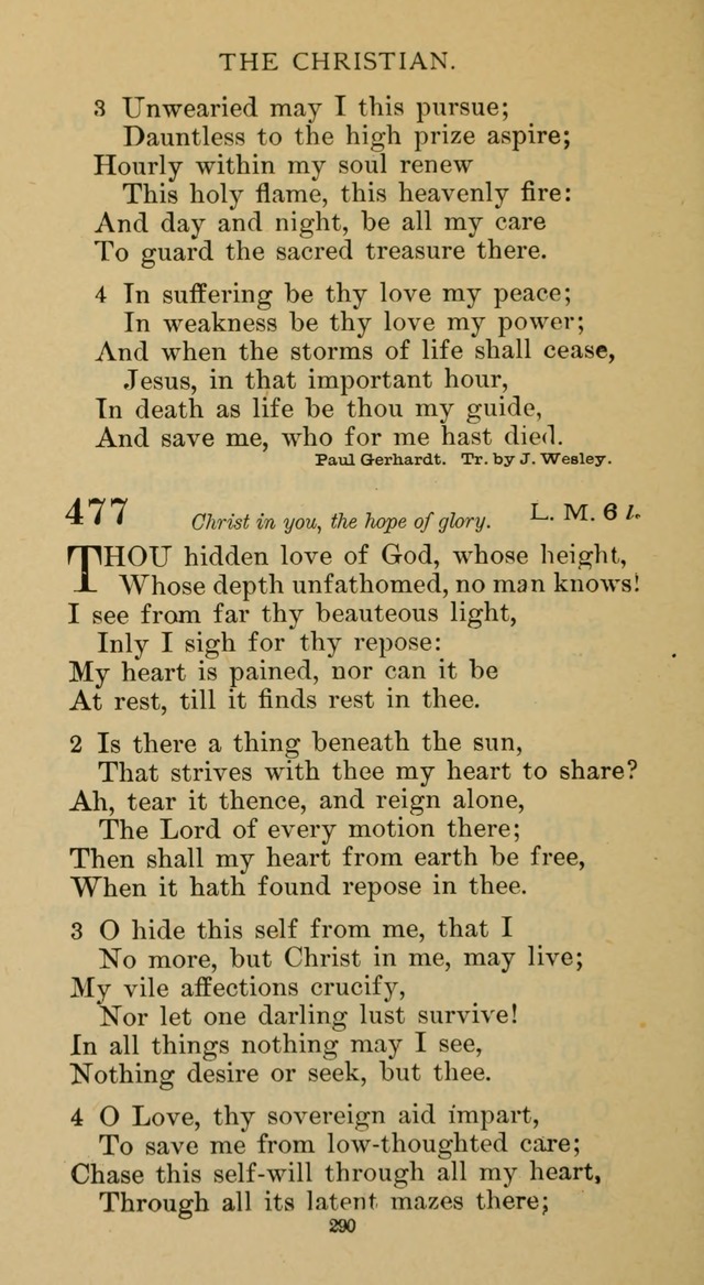 Hymnal of the Methodist Episcopal Church page 290