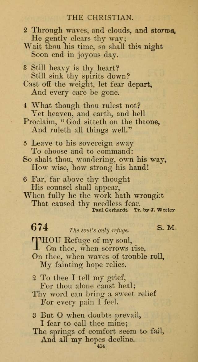 Hymnal of the Methodist Episcopal Church page 414