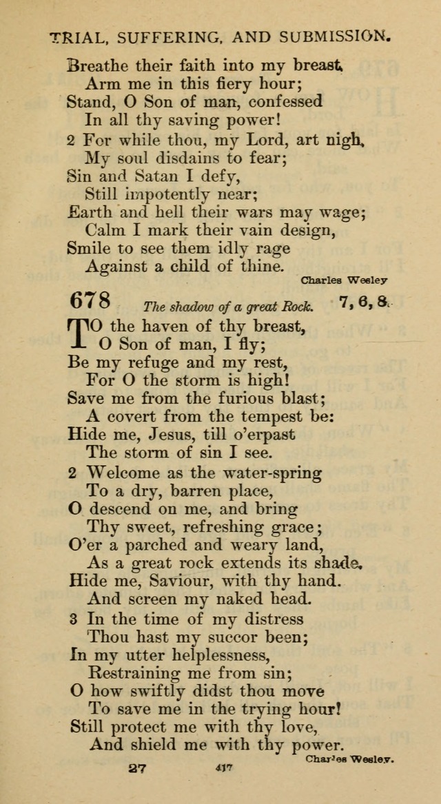 Hymnal of the Methodist Episcopal Church page 417