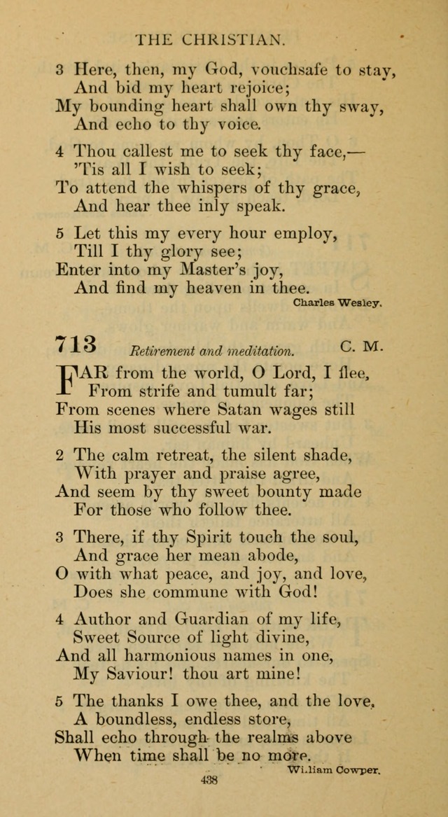 Hymnal of the Methodist Episcopal Church page 438