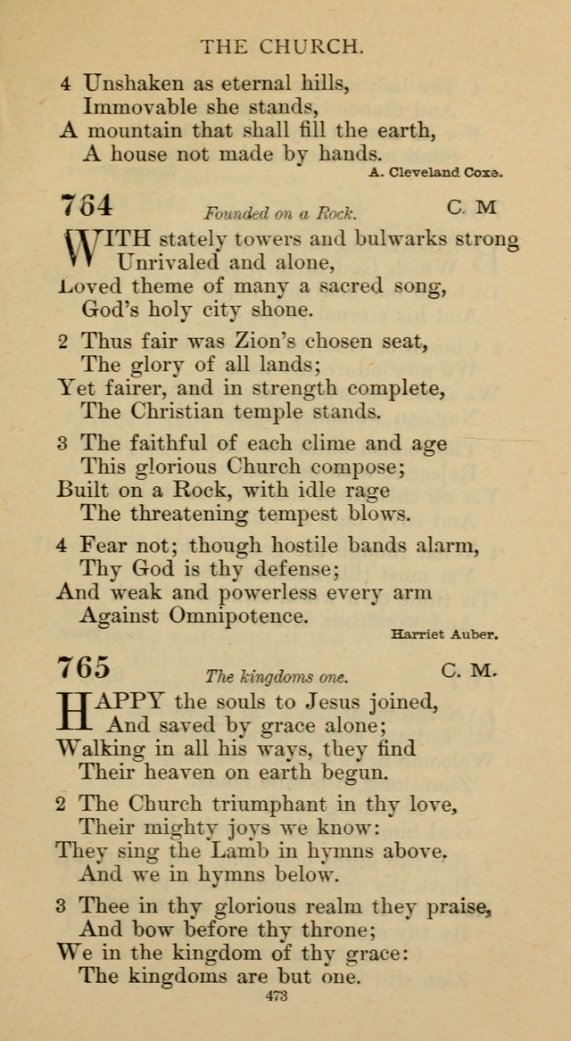 Hymnal of the Methodist Episcopal Church page 473