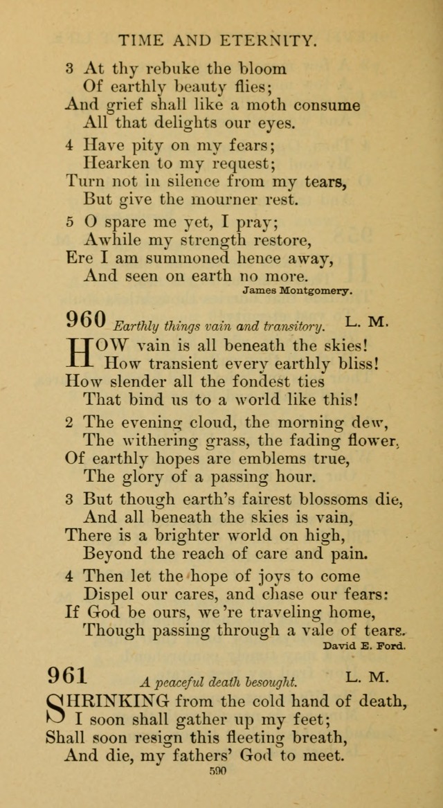 Hymnal of the Methodist Episcopal Church page 590