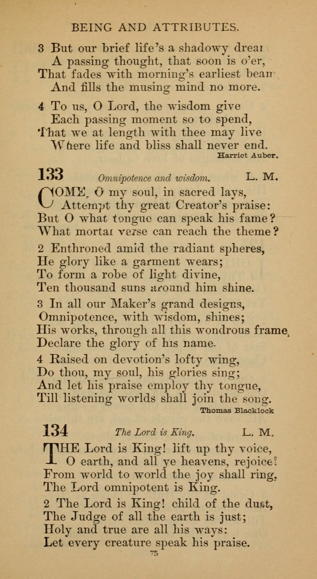 Hymnal of the Methodist Episcopal Church page 75