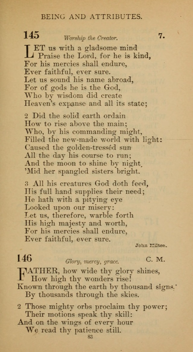 Hymnal of the Methodist Episcopal Church page 83