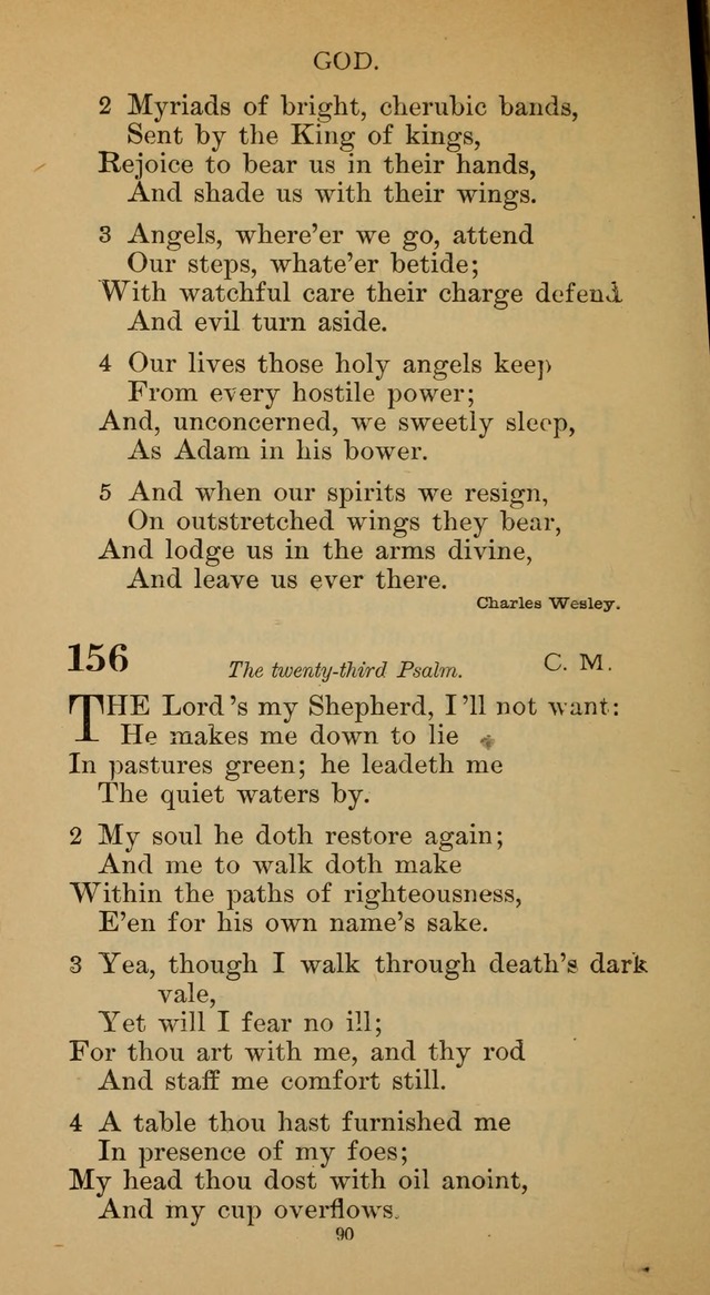 Hymnal of the Methodist Episcopal Church page 90