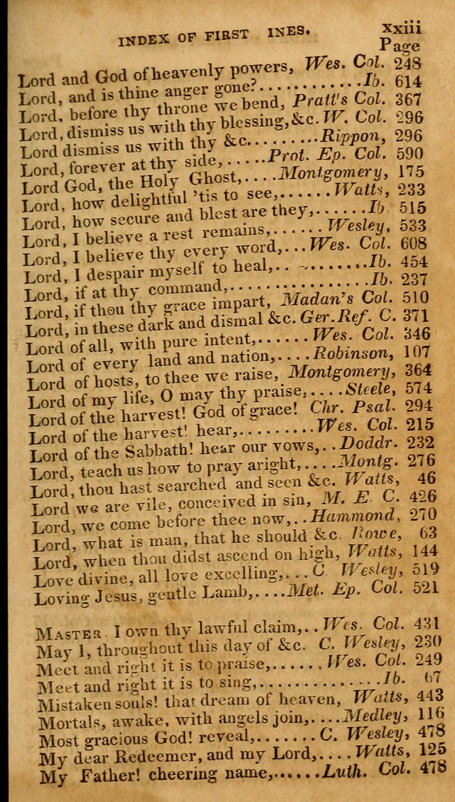 Hymn book of the Methodist Protestant Church. (4th ed.) page 15