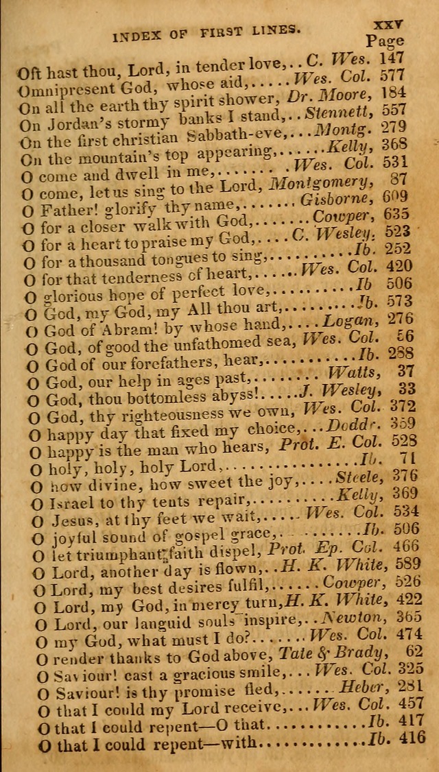 Hymn book of the Methodist Protestant Church. (4th ed.) page 17