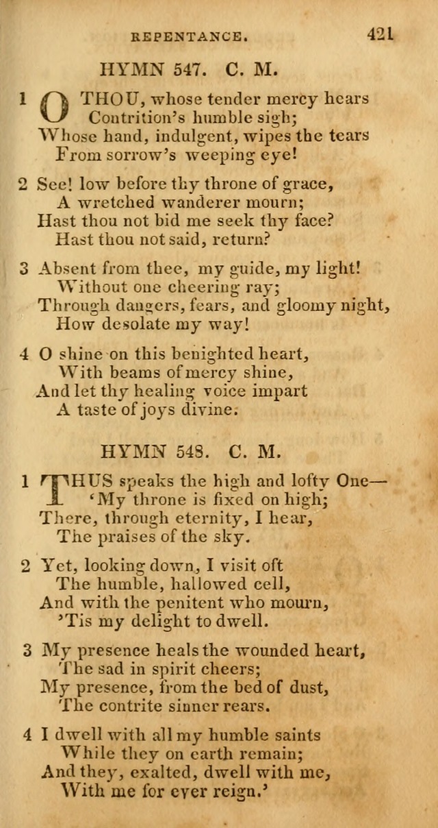 Hymn book of the Methodist Protestant Church. (4th ed.) page 423