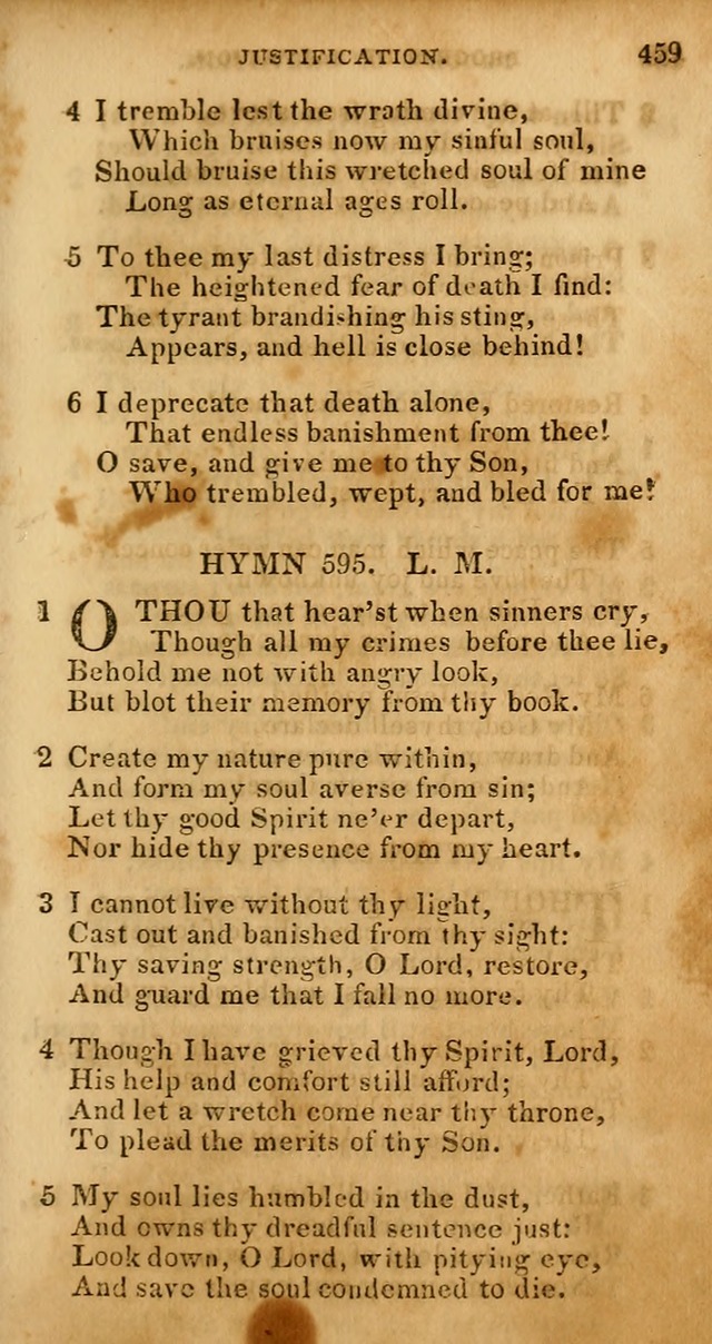 Hymn book of the Methodist Protestant Church. (4th ed.) page 461