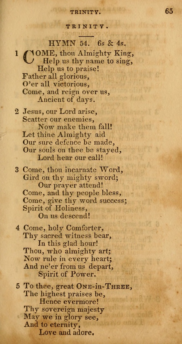 Hymn book of the Methodist Protestant Church. (4th ed.) page 67