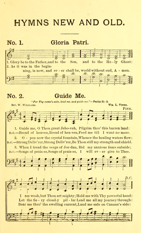 Hymns New and Old: for use in Gospel meetings and other religious services page 1