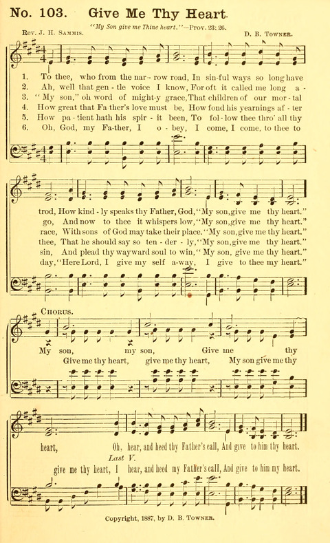 Hymns New and Old: for use in Gospel meetings and other religious services page 103