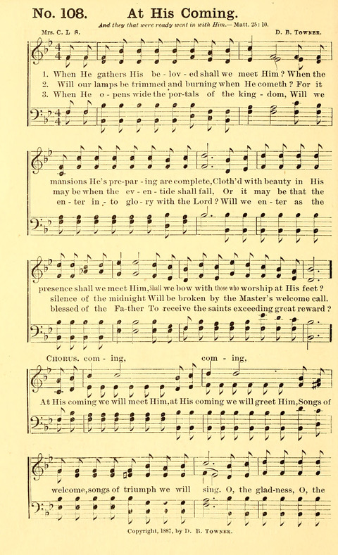 Hymns New and Old: for use in Gospel meetings and other religious services page 108