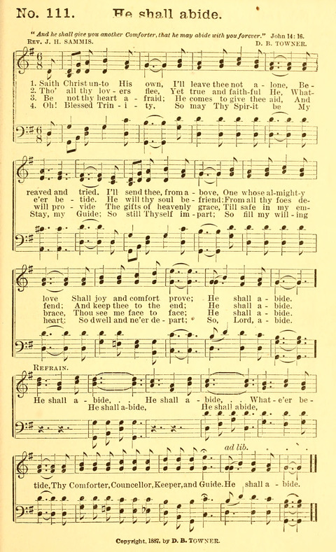 Hymns New and Old: for use in Gospel meetings and other religious services page 111