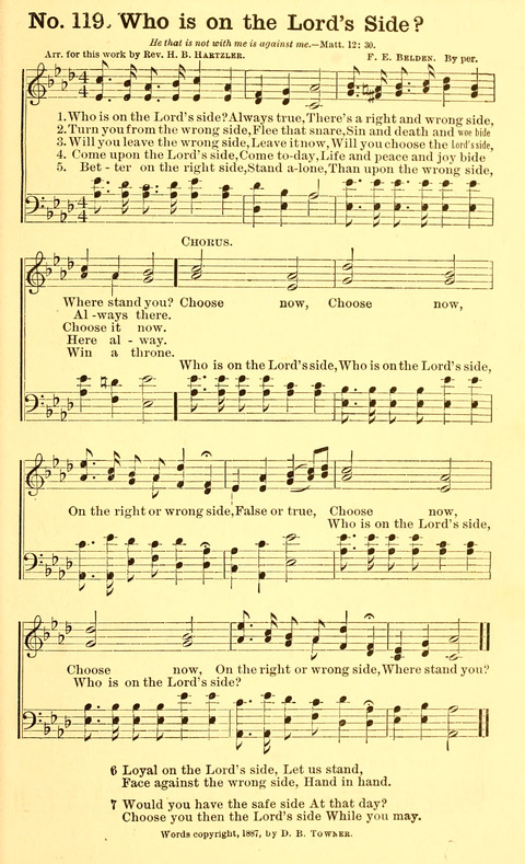 Hymns New and Old: for use in Gospel meetings and other religious services page 119