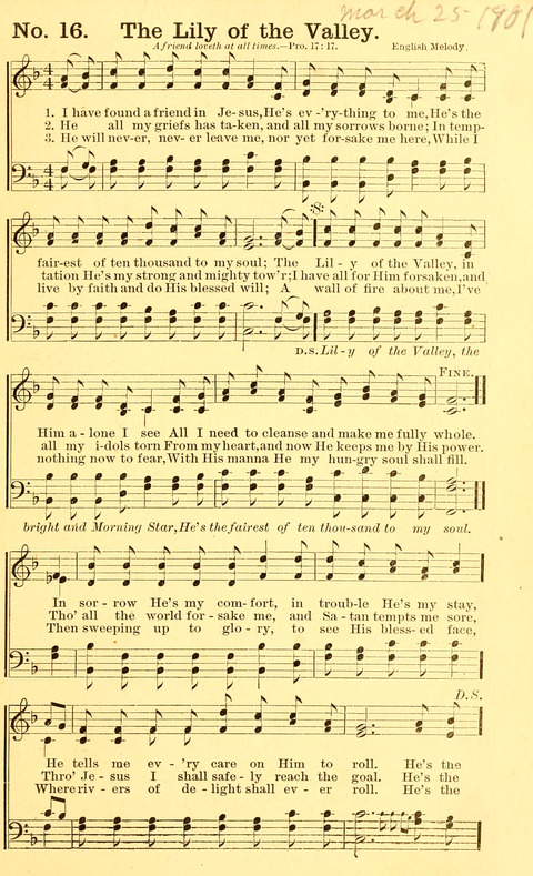 Hymns New and Old: for use in Gospel meetings and other religious services page 15