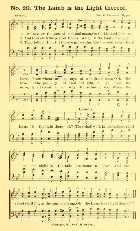 Hymns New and Old: for use in Gospel meetings and other religious services page 19