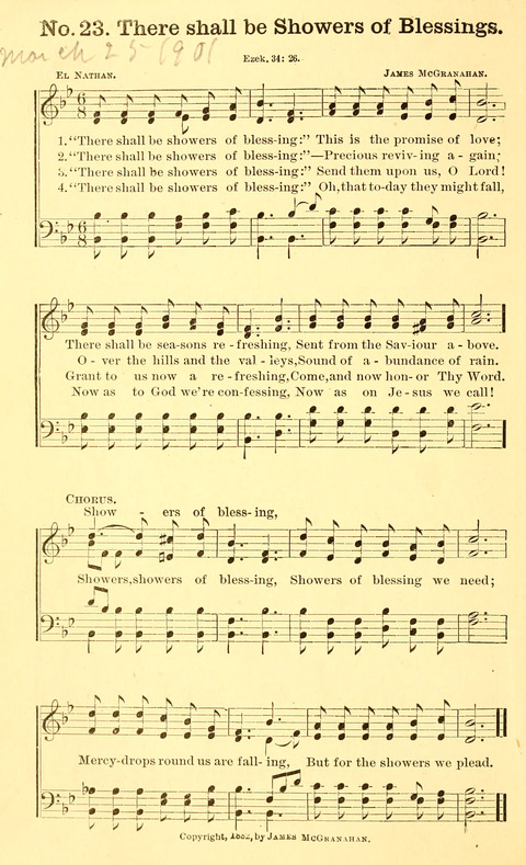 Hymns New and Old: for use in Gospel meetings and other religious services page 22