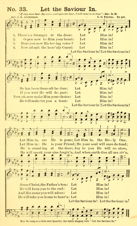 Hymns New and Old: for use in Gospel meetings and other religious services page 33