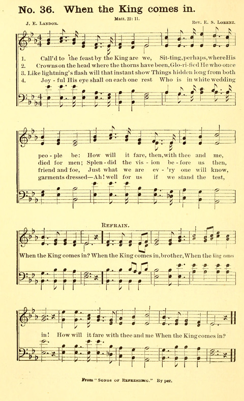 Hymns New and Old: for use in Gospel meetings and other religious services page 36