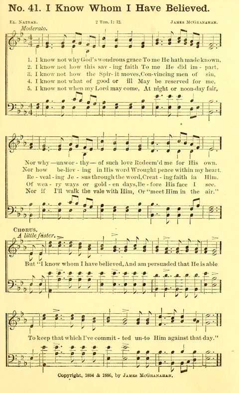 Hymns New and Old: for use in Gospel meetings and other religious services page 41