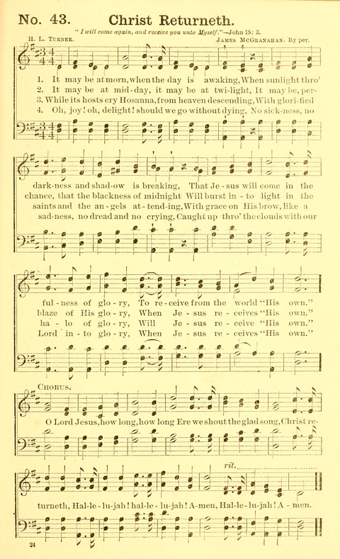 Hymns New and Old: for use in Gospel meetings and other religious services page 43