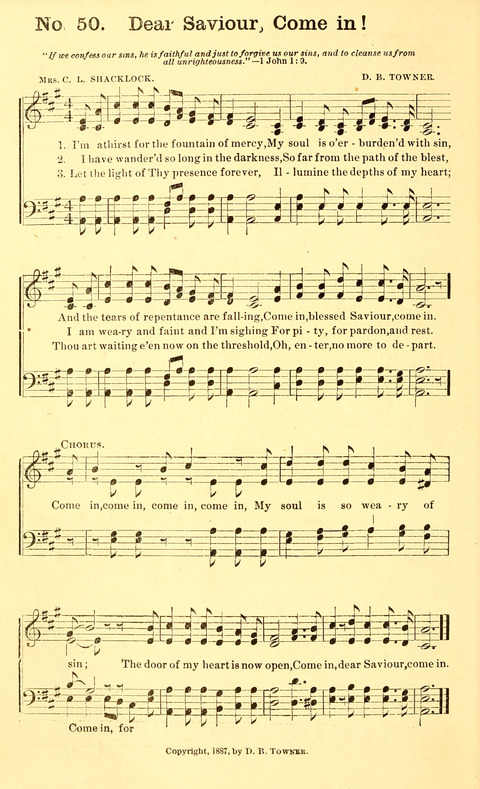 Hymns New and Old: for use in Gospel meetings and other religious services page 50