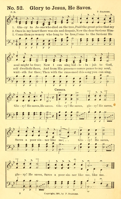 Hymns New and Old: for use in Gospel meetings and other religious services page 52