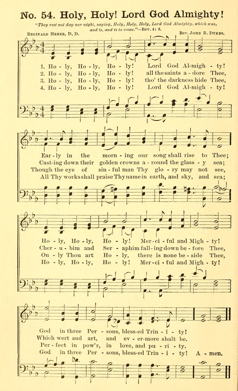 Hymns New and Old: for use in Gospel meetings and other religious services page 54