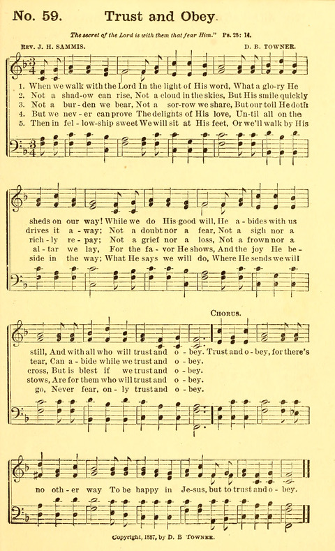 Hymns New and Old: for use in Gospel meetings and other religious services page 59