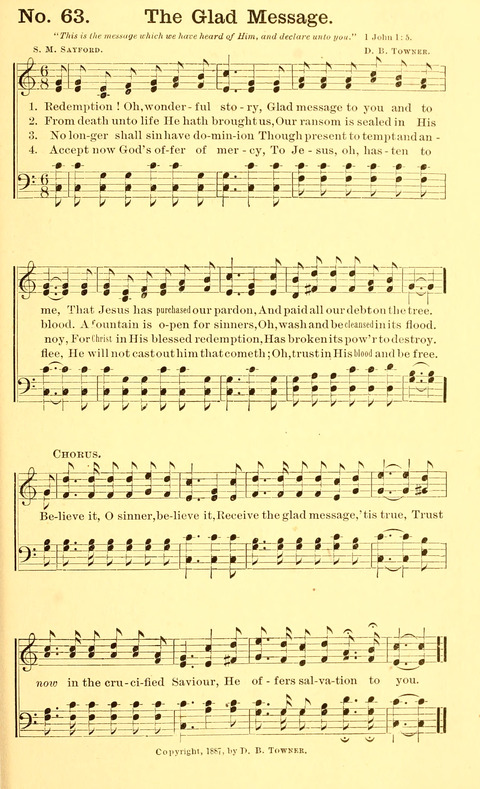 Hymns New and Old: for use in Gospel meetings and other religious services page 63