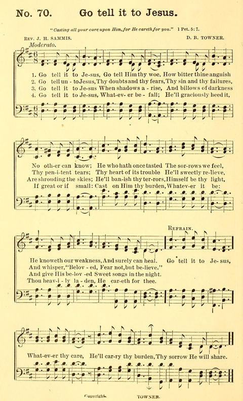 Hymns New and Old: for use in Gospel meetings and other religious services page 70