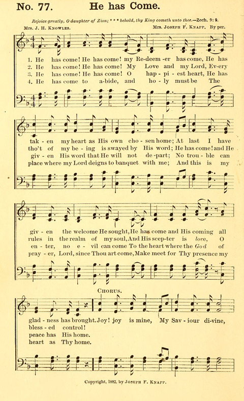 Hymns New and Old: for use in Gospel meetings and other religious services page 78