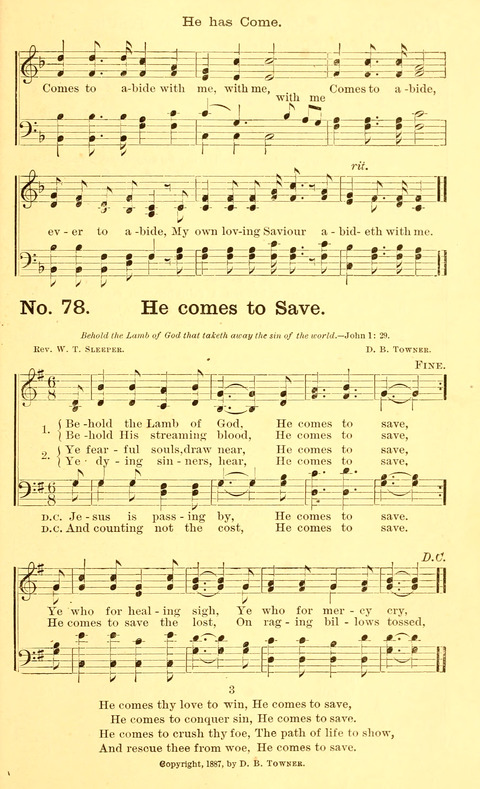 Hymns New and Old: for use in Gospel meetings and other religious services page 79