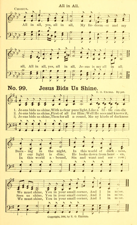 Hymns New and Old: for use in Gospel meetings and other religious services page 99