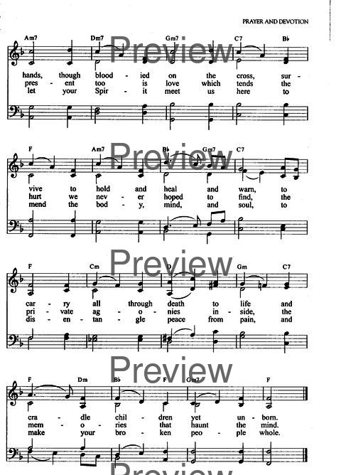 Hymns of Promise: a large print songbook page 141