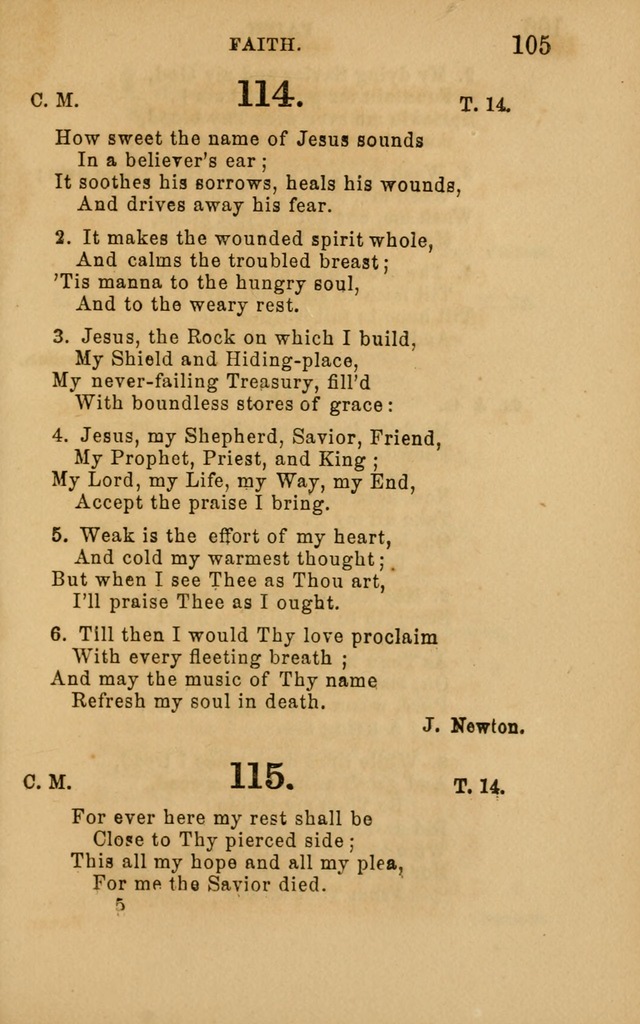 Hymns and Offices of Worship: for use in schools: with an appendix of tunes page 105