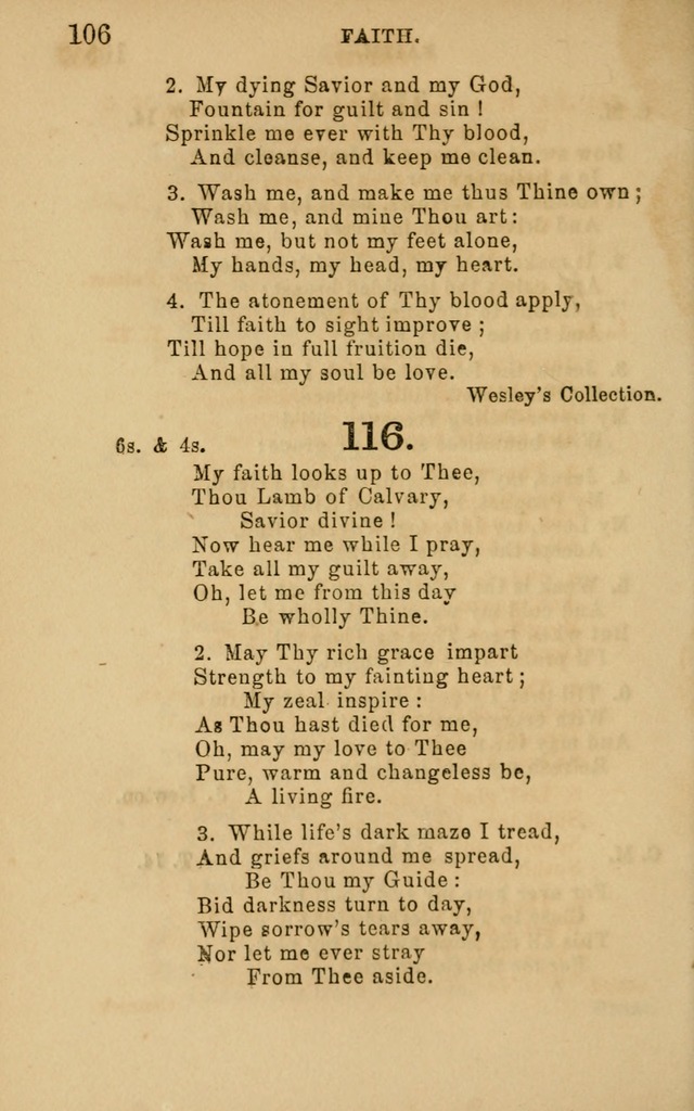 Hymns and Offices of Worship: for use in schools: with an appendix of tunes page 106