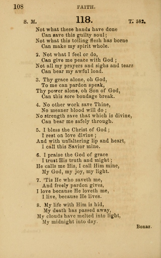 Hymns and Offices of Worship: for use in schools: with an appendix of tunes page 108