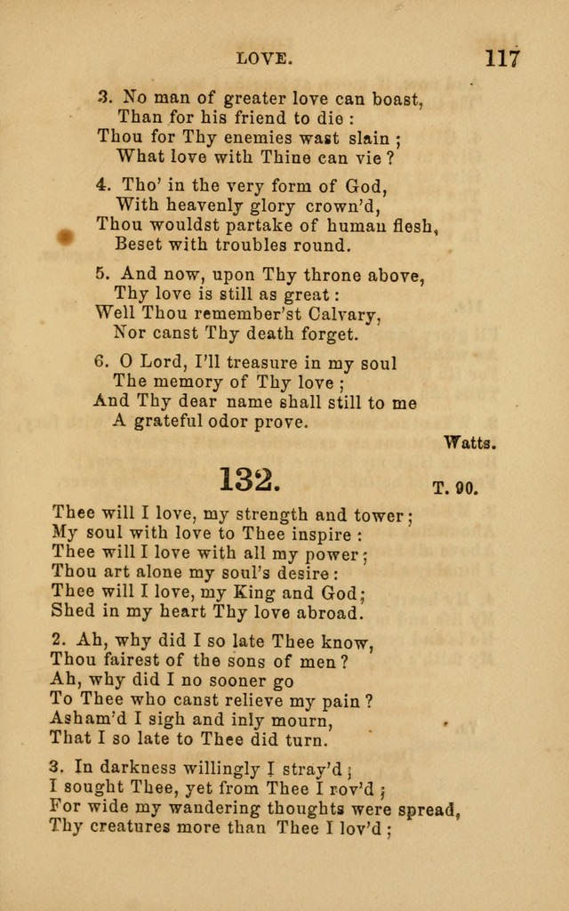 Hymns and Offices of Worship: for use in schools: with an appendix of tunes page 117