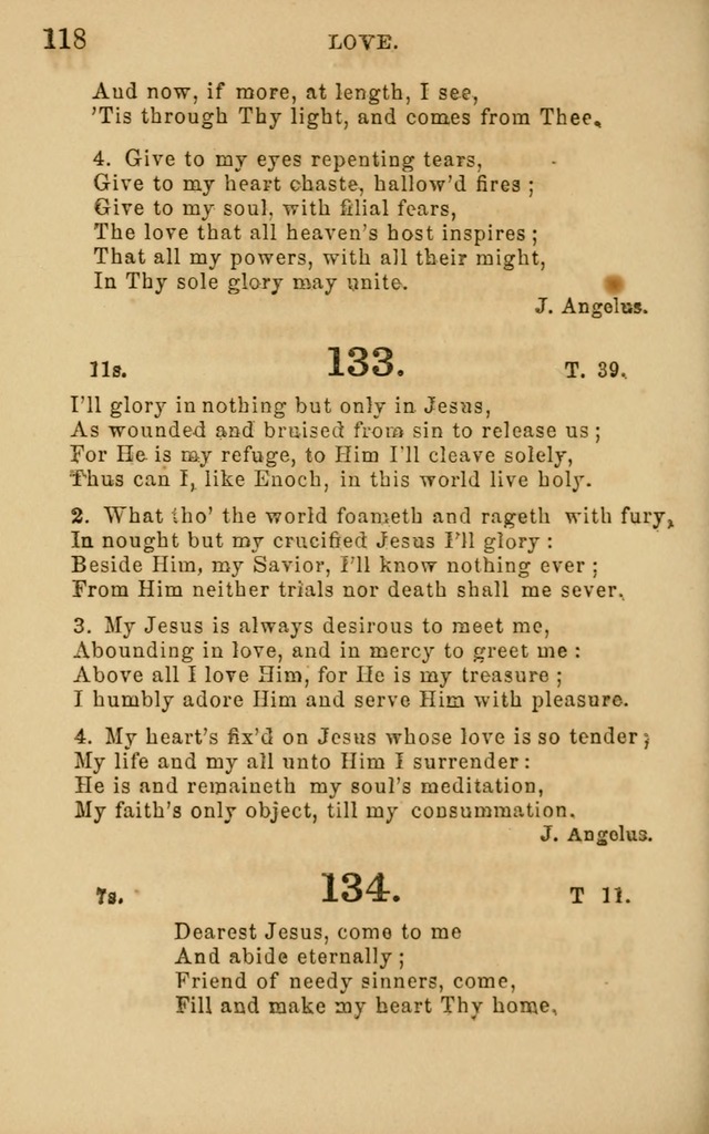 Hymns and Offices of Worship: for use in schools: with an appendix of tunes page 118