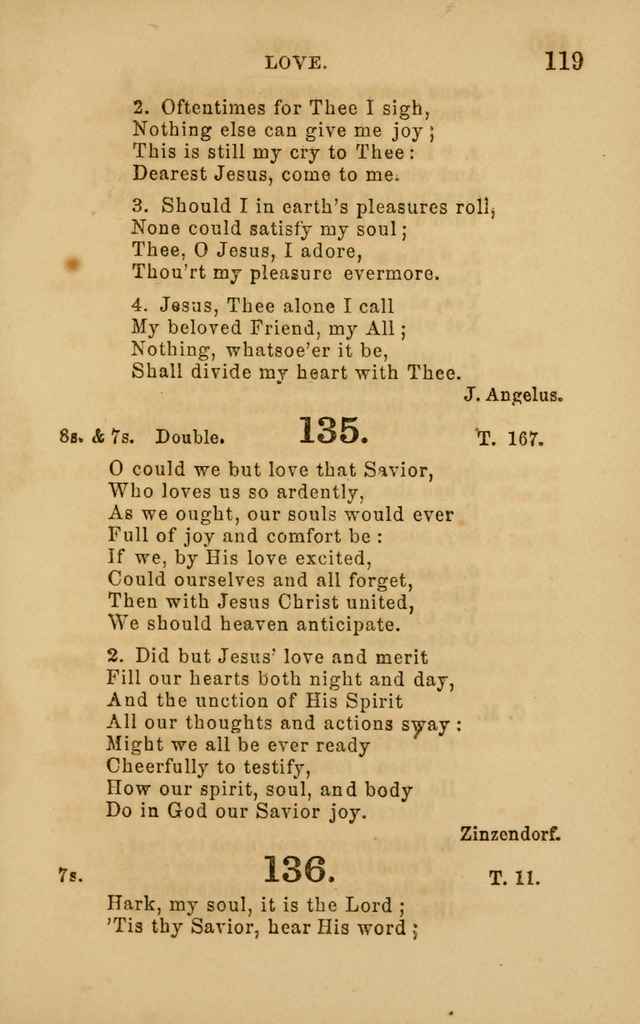 Hymns and Offices of Worship: for use in schools: with an appendix of tunes page 119