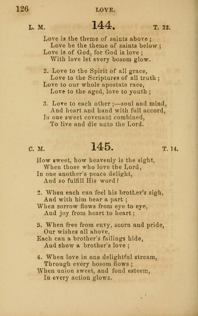 Hymns and Offices of Worship: for use in schools: with an appendix of tunes page 126