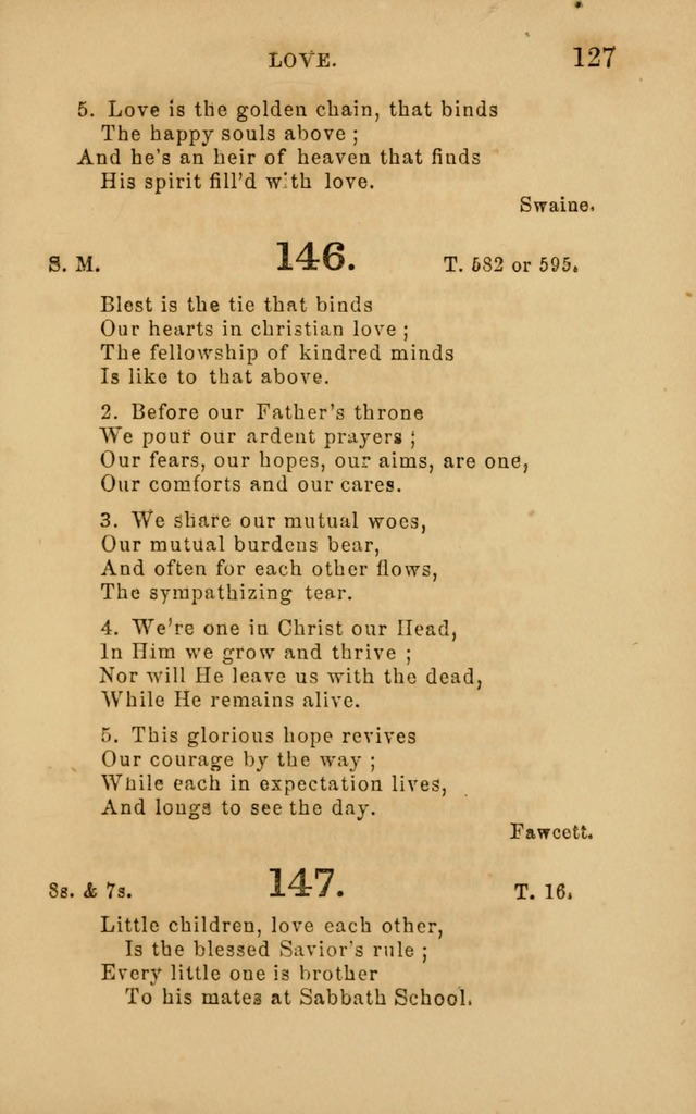 Hymns and Offices of Worship: for use in schools: with an appendix of tunes page 127