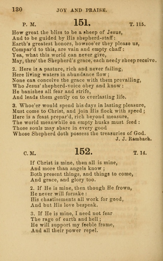 Hymns and Offices of Worship: for use in schools: with an appendix of tunes page 130