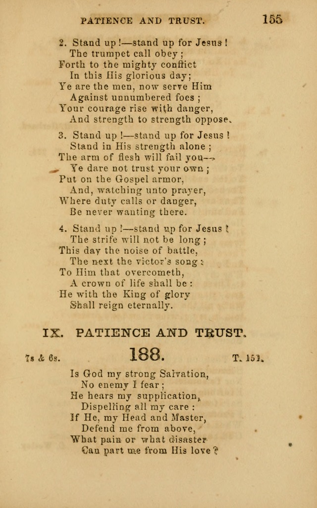 Hymns and Offices of Worship: for use in schools: with an appendix of tunes page 155