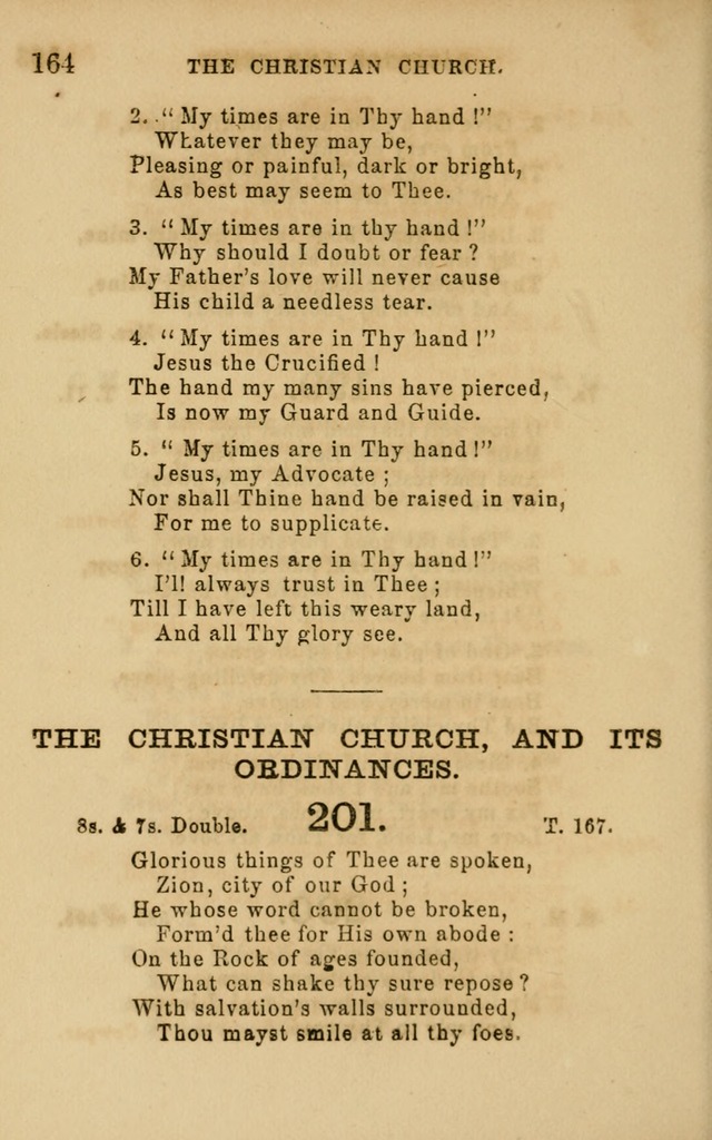 Hymns and Offices of Worship: for use in schools: with an appendix of tunes page 164