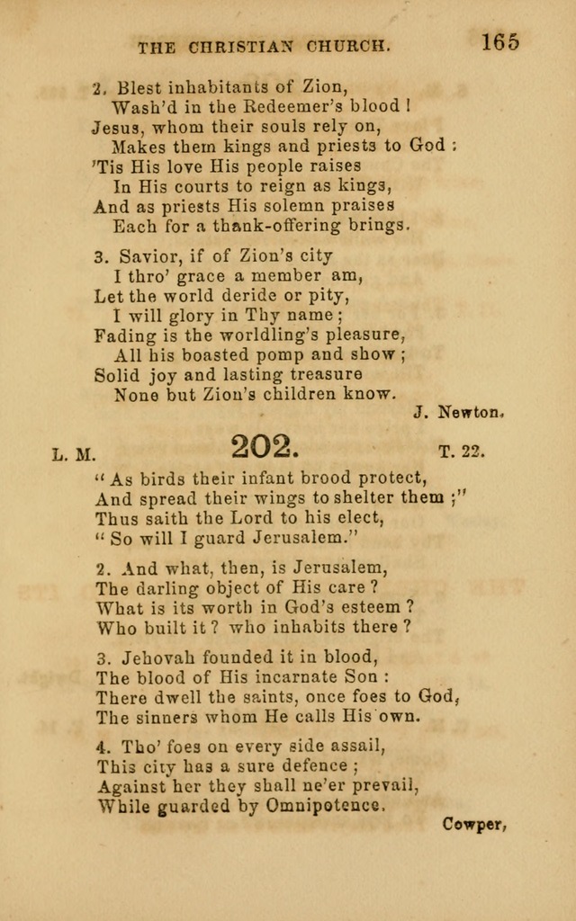 Hymns and Offices of Worship: for use in schools: with an appendix of tunes page 165